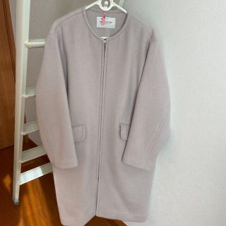 スピックアンドスパン(Spick & Span)の【soranihosi 様 専用】スピックアンドスパン❤︎フロントZIPコート(ロングコート)