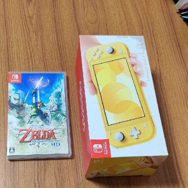 Nintendo Switch Lite　イエロー　ソフト1本セット　新品