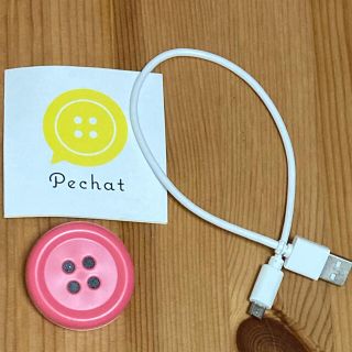 トイザラス(トイザらス)のぺチャット　Pechat ぬいぐるみがおしゃべりするスピーカー　ピンク(その他)