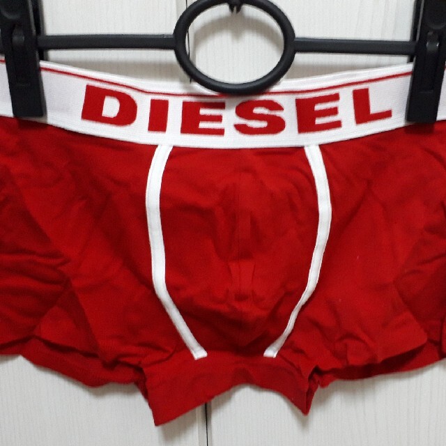 DIESEL(ディーゼル)の【新品未使用】ディーゼル/DIESELの3枚組ボクサーパンツSサイズ4123 メンズのアンダーウェア(ボクサーパンツ)の商品写真