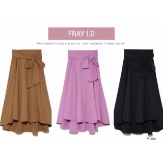 フレイアイディー(FRAY I.D)のFRAY I.D アシメヘムスカート (ロングスカート)