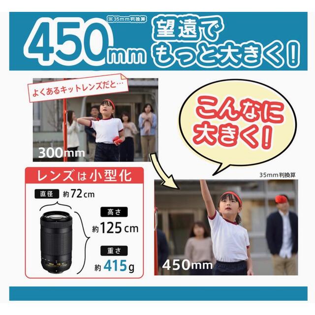 Nikon デジタル一眼レフカメラ D5600 ダブルズームキット おまけ付き