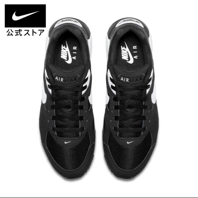 NIKE(ナイキ)のNIKE ナイキ エアマックス IVO メンズ スニーカー 黒 ブラック メンズの靴/シューズ(スニーカー)の商品写真