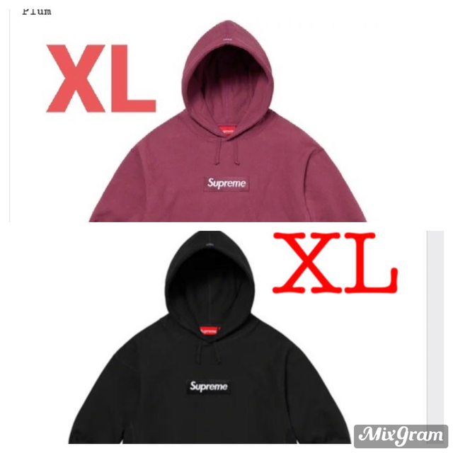 メンズSupreme Box Logo Hooded Sweatshirt 2着