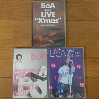 【DVD】BoA DVD ３点セット(ミュージック)