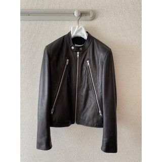 本人期 マルジェラ Margiela 5Zip ライダース 08AW 44 黒