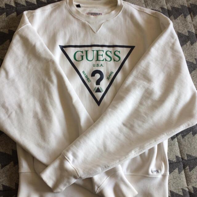 GUESS(ゲス)のGUESS ゲス トレーナー グリーンレーベル メンズのトップス(スウェット)の商品写真