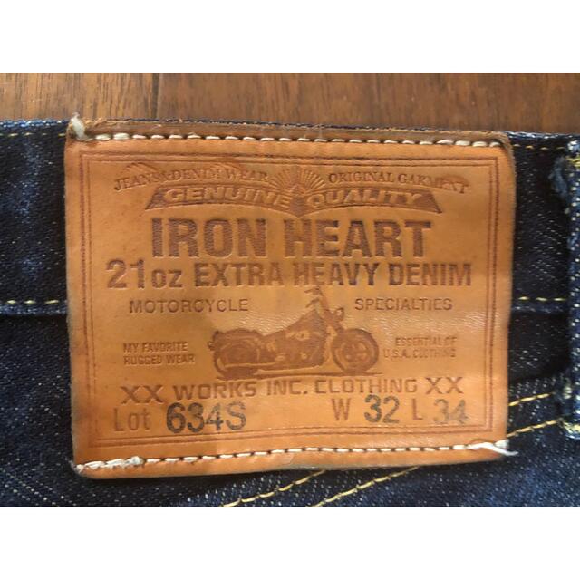 IRON HEART (21oz EXTRA HEAVY DENIM) メンズのパンツ(デニム/ジーンズ)の商品写真