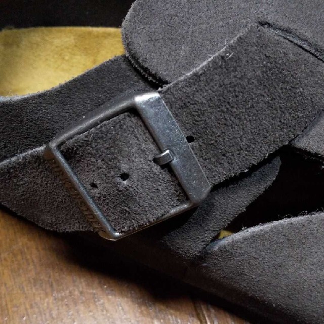 BIRKENSTOCK(ビルケンシュトック)のBIRKENSTOCK ロンドン スエード グレー 39 25cm 幅狭タイプ メンズの靴/シューズ(その他)の商品写真