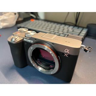 【美品】SONY α7C a7cボディ ILCE-7C(S)(ミラーレス一眼)