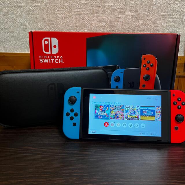 ゲームソフトゲーム機本体Nintendo Switch JOY-CON(L) ネオンブルー/(R) ネオ