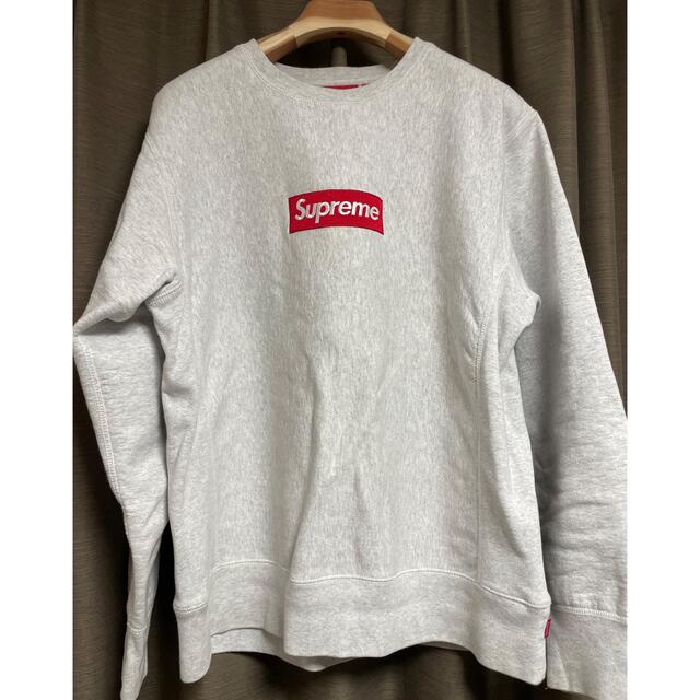 supreme 18AW Box Logo Crewneck Lサイズ