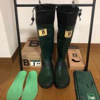 日本野鳥の会　レインブーツ＋インソール(レインブーツ/長靴)