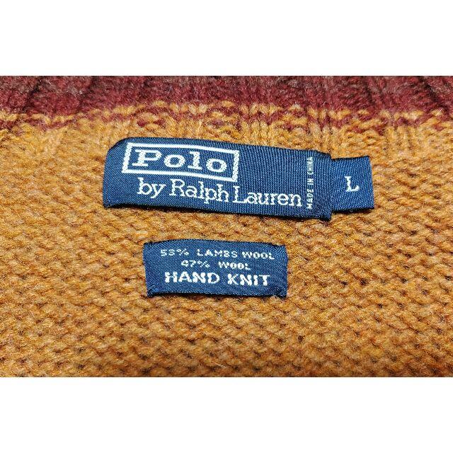 POLO RALPH LAUREN(ポロラルフローレン)のPOLO by Ralph Lauren HAND KNIT タートルネック メンズのトップス(ニット/セーター)の商品写真
