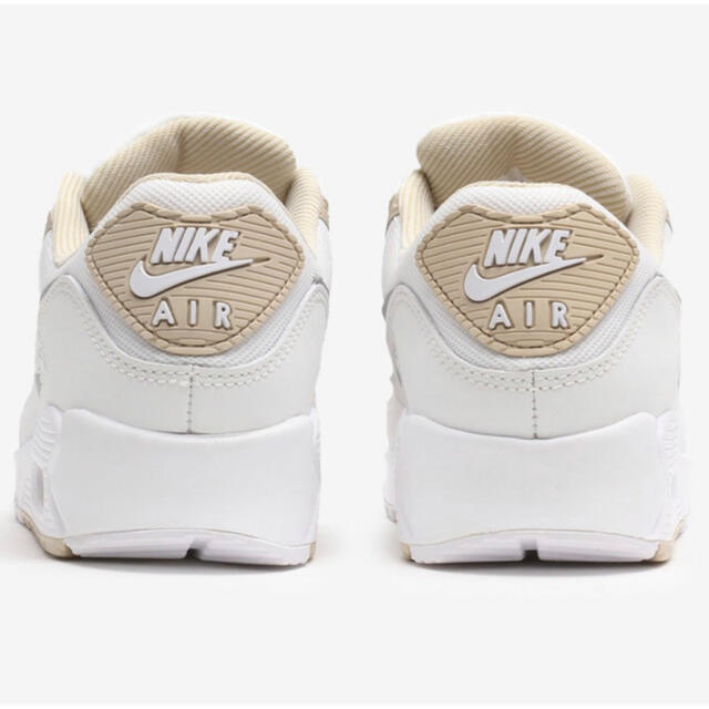 24.5cm】NIKE エアマックス90 ベージュ ホワイト | tspea.org