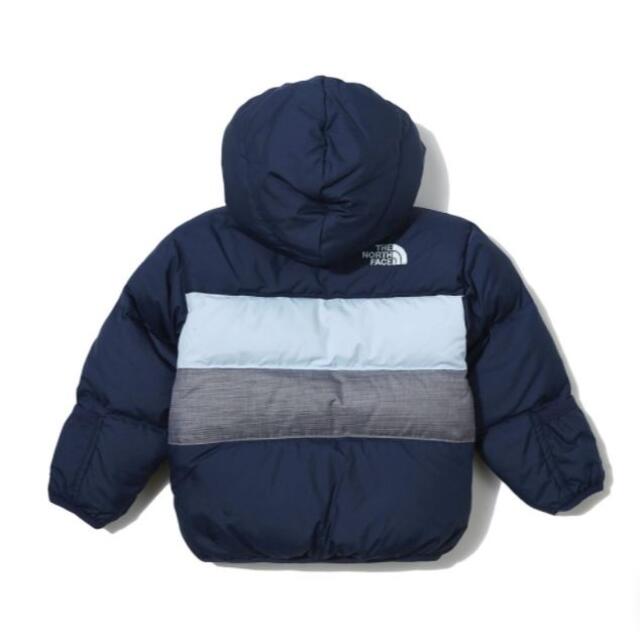 THE NORTH FACE(ザノースフェイス)のノースフェイス キッズ グース ダウンジャケット フードジャケット K217 キッズ/ベビー/マタニティのベビー服(~85cm)(ジャケット/コート)の商品写真