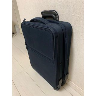 MUJI (無印良品) - 【無印】半分の厚みで収納できるソフトキャリー