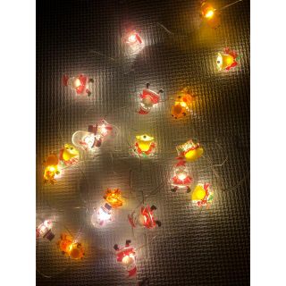匿名 2m20led 4種類まとめて 改造品 クリスマスツリー飾り最適 点滅付き(その他)