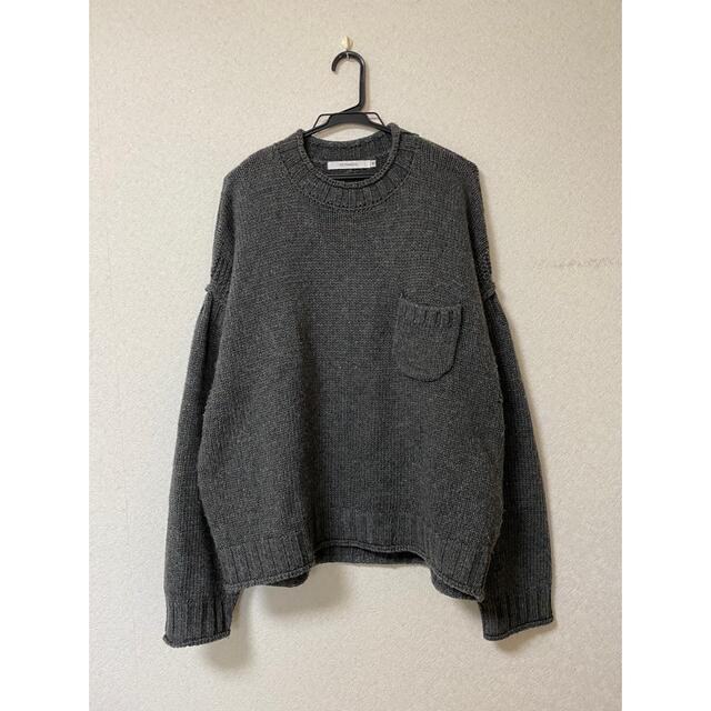 VICTIM(ヴィクティム)のVICTIM MELANGE GANDHI KNIT 21AW メンズのトップス(ニット/セーター)の商品写真