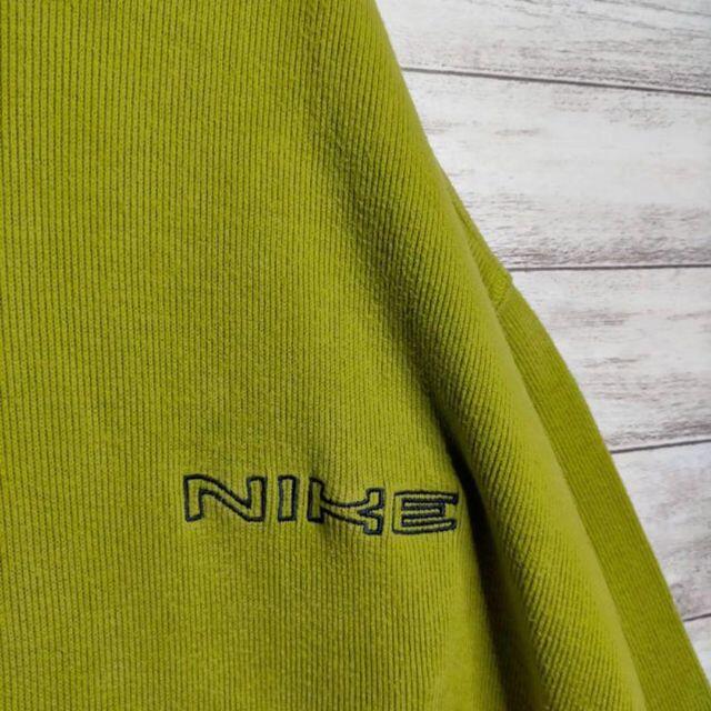 【入手困難!!】ナイキ ✈︎刺繍ロゴ ゆるだぼ パーカー ワンポイント 90’s 4