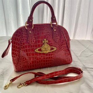ヴィヴィアン(Vivienne Westwood) ハンドバッグ(レディース)(ゴールド ...