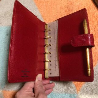 LOUIS VUITTON 手帳カバー ボールペン セット-