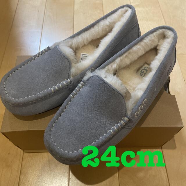 新品 UGG アンスレー モカシン ライトグレー - スリッポン/モカシン