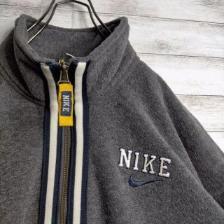 NIKE - 【入手困難!!】ナイキ ✈︎刺繍ロゴ 白タグ フリース ゆるだぼ