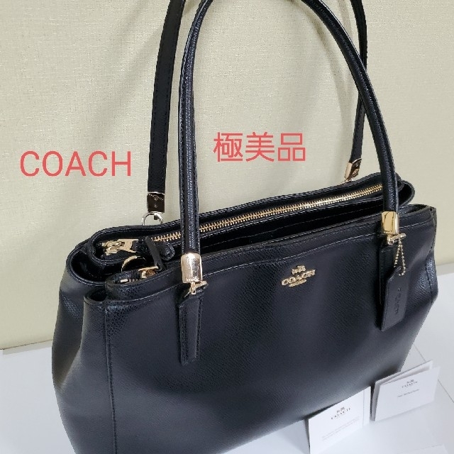 COACH 極美品 2WAY ハンドバッグ ショルダーバッグ トートバッグコーチ