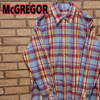 マックレガー(McGREGOR)のMcGREGOR マックレガー メンズ チェック マルチ カラー シャツ(シャツ)