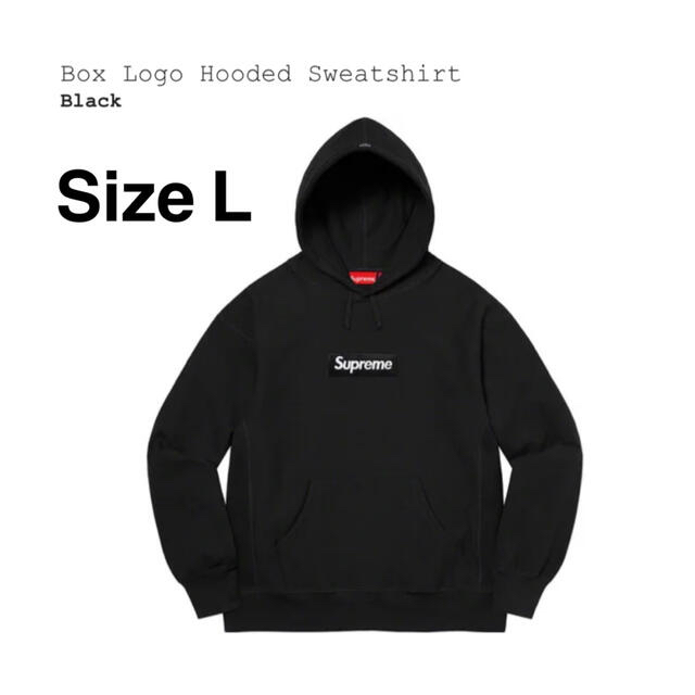 女性に人気！ Supreme 黒 ボックスロゴ L black logo Box Supreme ...