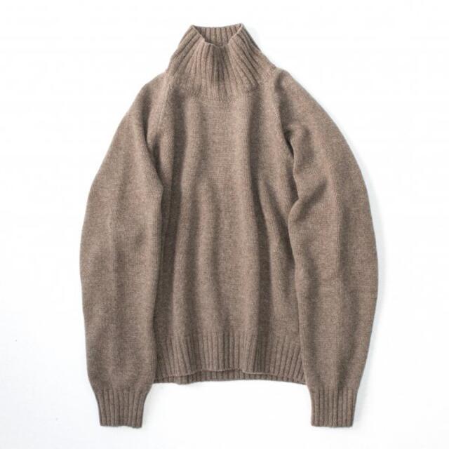 ニット/セーターstein EX FINE LAMBS LOOSE HIGH NECK KNIT