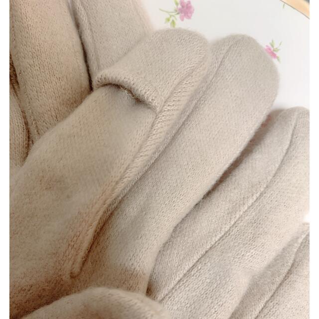 Maison de FLEUR - ファーリボングローブ*メゾンドフルール の通販 by