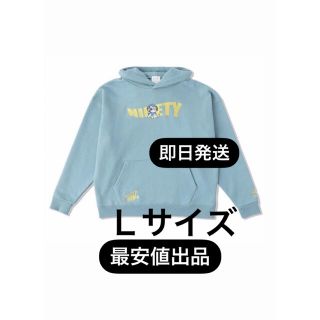 カーハート(carhartt)のPOCHAMA × 9090 Hoodie サックスブルー　ポッチャマ　Ｌ(パーカー)