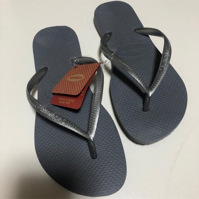 havaianas(ハワイアナス)のハワイアナス　ビーチサンダル　ビーサン　24センチ　24.5センチ レディースの靴/シューズ(ビーチサンダル)の商品写真