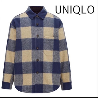 ユニクロ(UNIQLO)のUNIQLO オーバーシャツジャケット　(スタジャン)