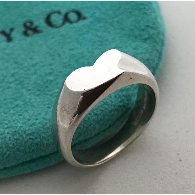 Tiffany & Co. - Tiffany カーブドハートリング11.5号の通販 by こう