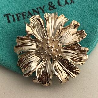ティファニー(Tiffany & Co.)のTiffany ヴィンテージ マリーゴールドブローチ希少美品(ブローチ/コサージュ)