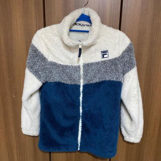 フィラ(FILA)のFILA フィラ　バックプリント　ボアジャケット　150㎝(ジャケット/上着)