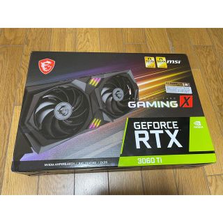 MSI RTX3060ti gaming X LHR(PCパーツ)