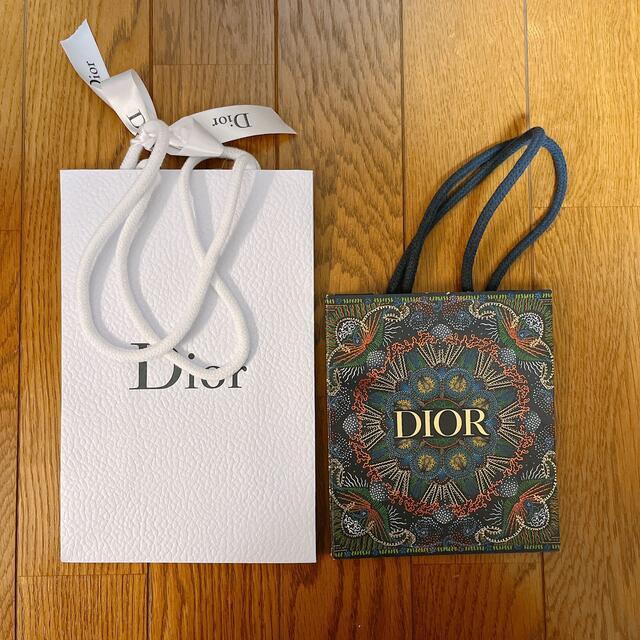 Dior ディオール ショップ袋 ショッパー 2020ホリデー クリスマス限定 | フリマアプリ ラクマ