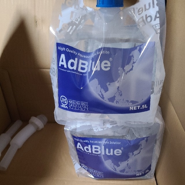 送料無料　アドブルー AdBlue 10L 5L×2個 新日本化成