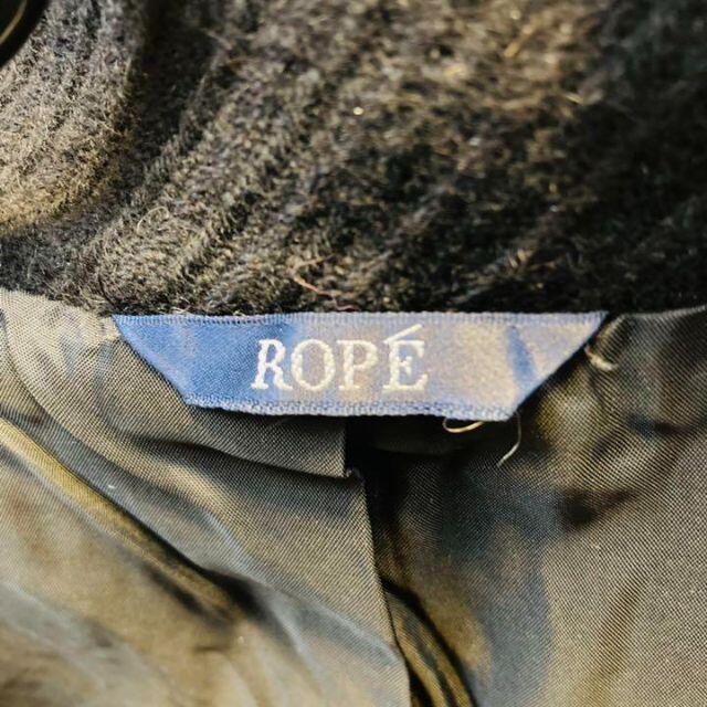 ROPE’(ロペ)の美品♪ ROPE ロペ　ピーコート　アンゴラ混 レディースのジャケット/アウター(ピーコート)の商品写真