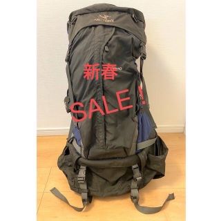 アークテリクス(ARC'TERYX)の<中古> Arc'teryx Bora80  ブルー xブラック(バッグパック/リュック)