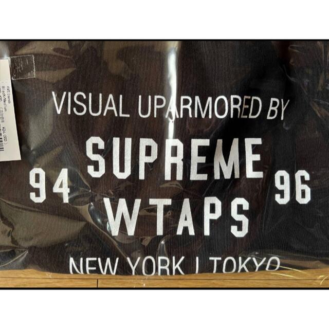 Supreme x WTAPS  Crewneck Black  Ｌサイズ