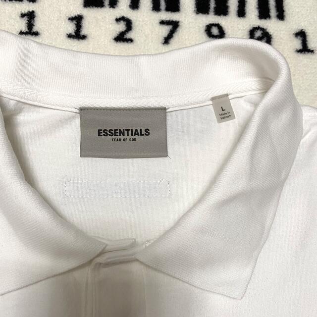 FEAR OF GOD(フィアオブゴッド)の［中古］ESSENTIALS POLO SHIRT L メンズのトップス(ポロシャツ)の商品写真