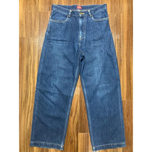 order loose denim pants one wash