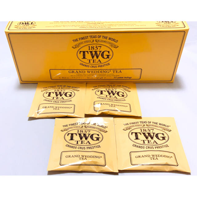 TWG グランドウェディングティー 4袋 食品/飲料/酒の飲料(茶)の商品写真