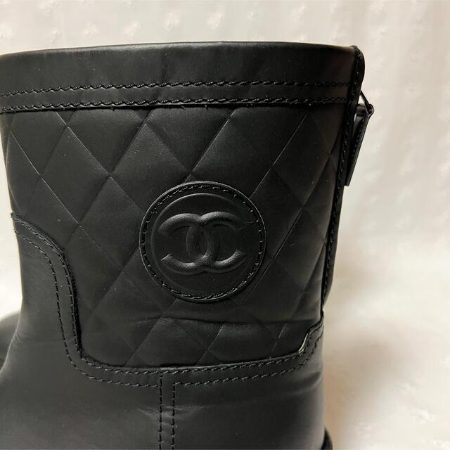 CHANEL  バイカーブーツ サイズ37