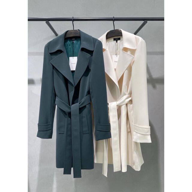 Theory - Theory ショートトレンチコートの通販 by yu♡'s shop Theory - Theory ショートトレンチコートの通販 by yu♡'s shop